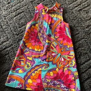 Lilly Pulitzer size 8 Bright color A-line dress.